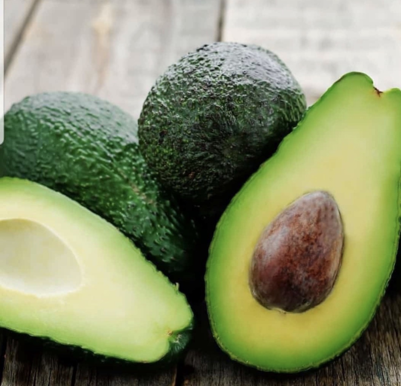Fresh Hass avocados